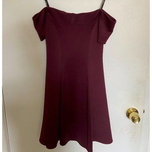 Forever 21 Burgundy Formal Dress